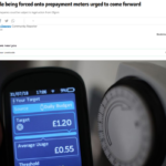 Coverage - Bristol Live article - "People being forced onto prepayment meters urged to come forward"