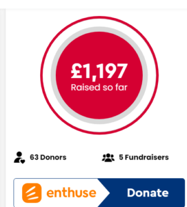 Fundraising target amount
