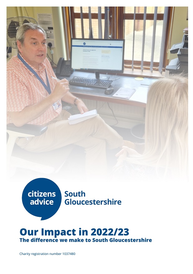 Citizens Advice South Gloucestershire Impact Report 2022/23