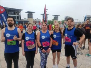 Our 10K runners before the Bristol 10K