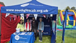 CASG team at Yate St George's Day festival