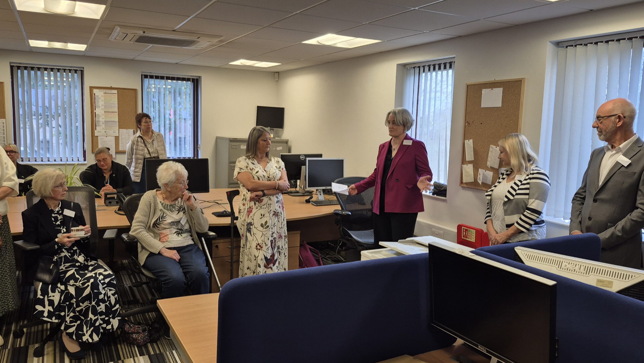 20250926_143659 Claire Young MP, MP for Thornbury and Yate, speaking at our launch event in September