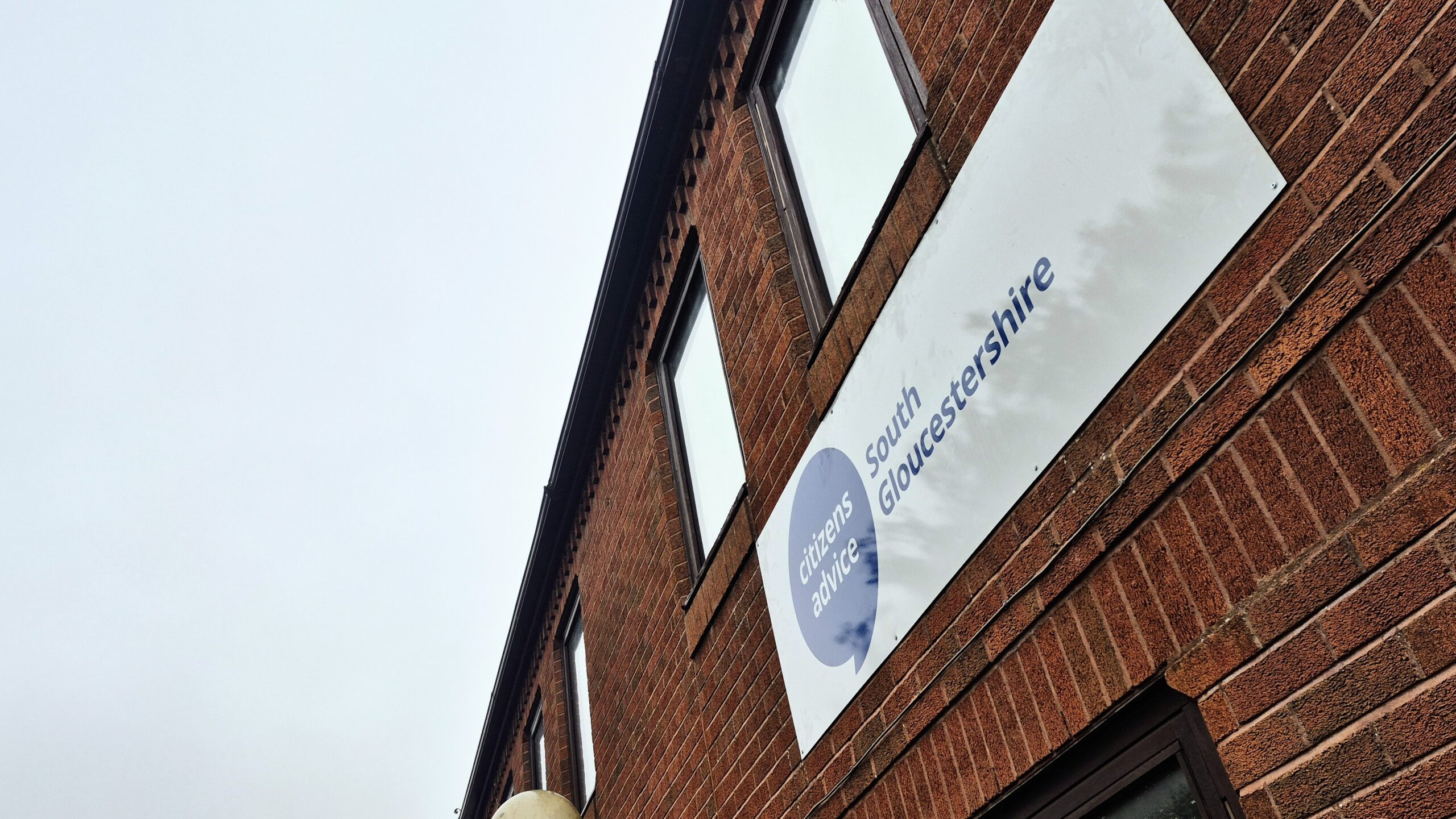 Signage on Advice Centre