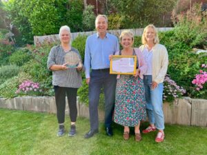 Debt Team with award