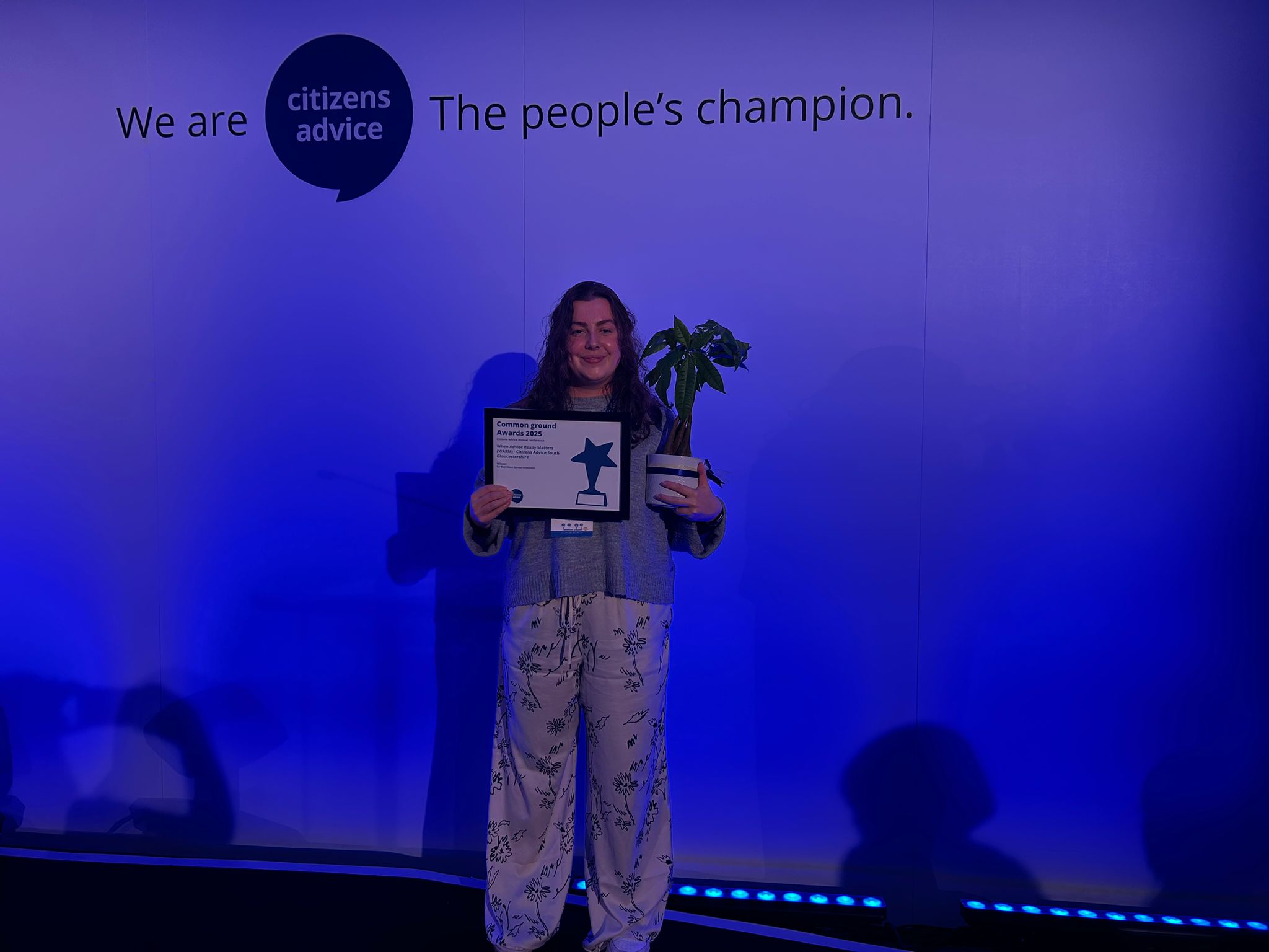 Adviser India with award