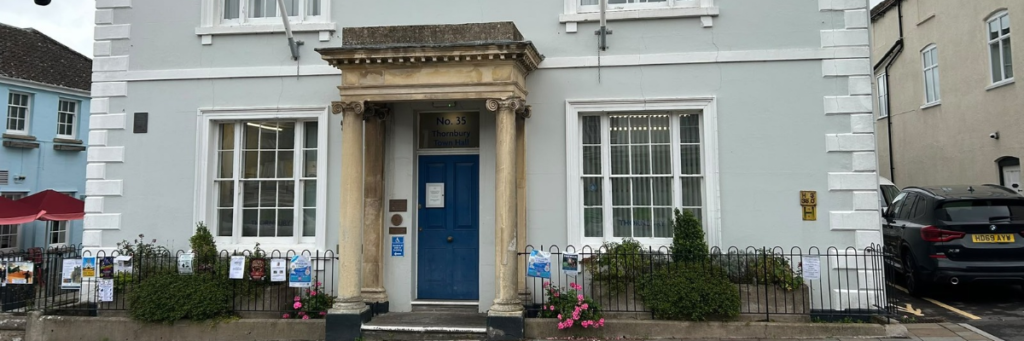 Citizens Advice South Gloucestershire's drop-in venue at Thornbury Town Hall
